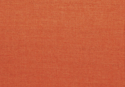 Homelegance Kalmar Accent Chair in Textured Orange Fabric with Walnut Finish 1077RN-1