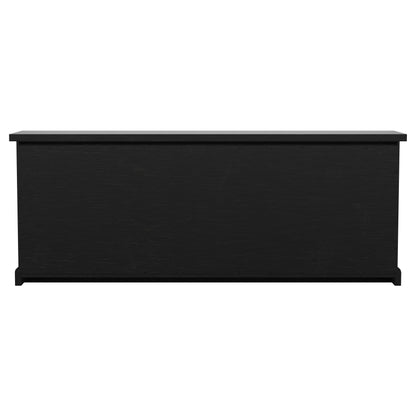 Florence 4-door Dining Sideboard Buffet Distressed Black