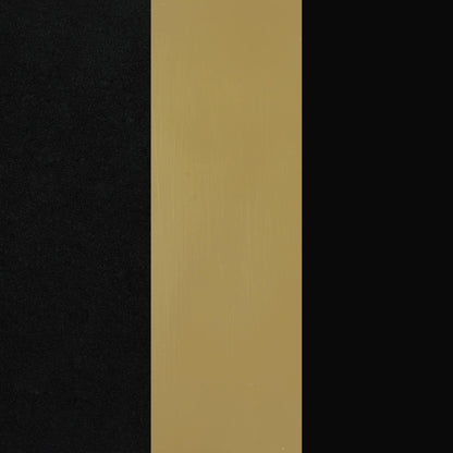 Ellie 5-piece Mirrored Counter Height Dining Table Set Black