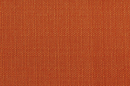 Homelegance Lucille Accent Chair in Textured Orange Fabric with Espresso Legs 1192RN