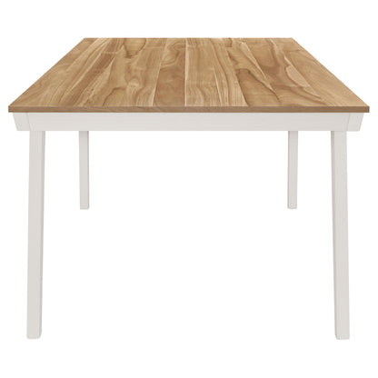 Nogales 5-piece Rectangular Dining Table Set Off White