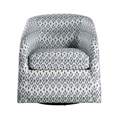 Homelegance Augustine Swivel Accent Chair Multi-color Tribal Pattern 1244-1
