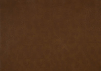 Homelegance November Swivel Accent Chair in Brown Faux Leather 1257BR-1