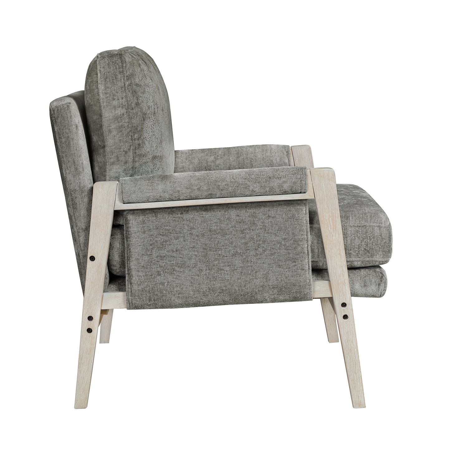 Homelegance Accent Chairs in Brown with Stylish Design 1269NBRG-1