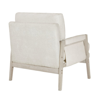 Homelegance Accent Chairs in Cream Upholstery 1269NCRM-1