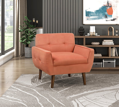 Homelegance Accent Chairs in Gray Fabric Stylish Comfort 1298RN-1