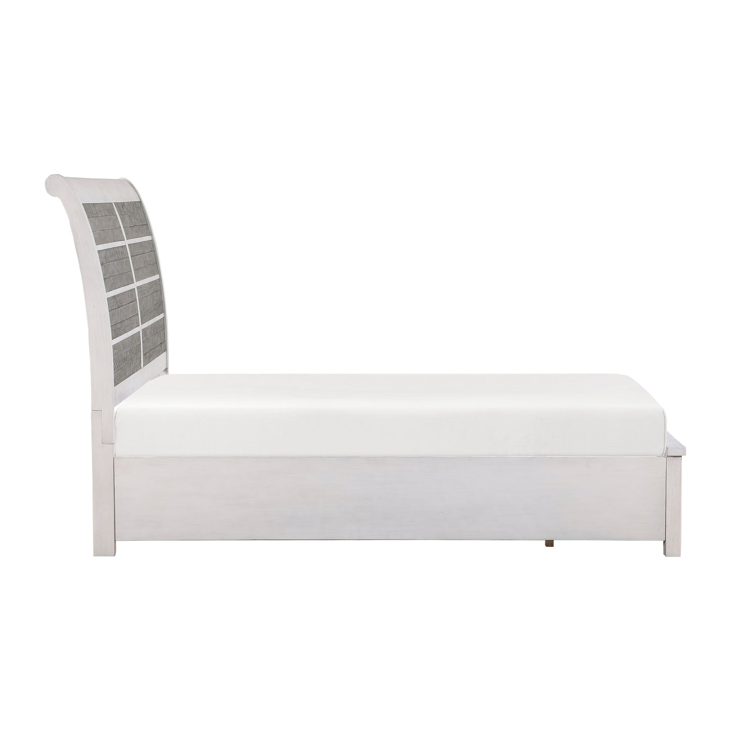 Homelegance Queen Bed Ambrose Antique White Gray 1303-1