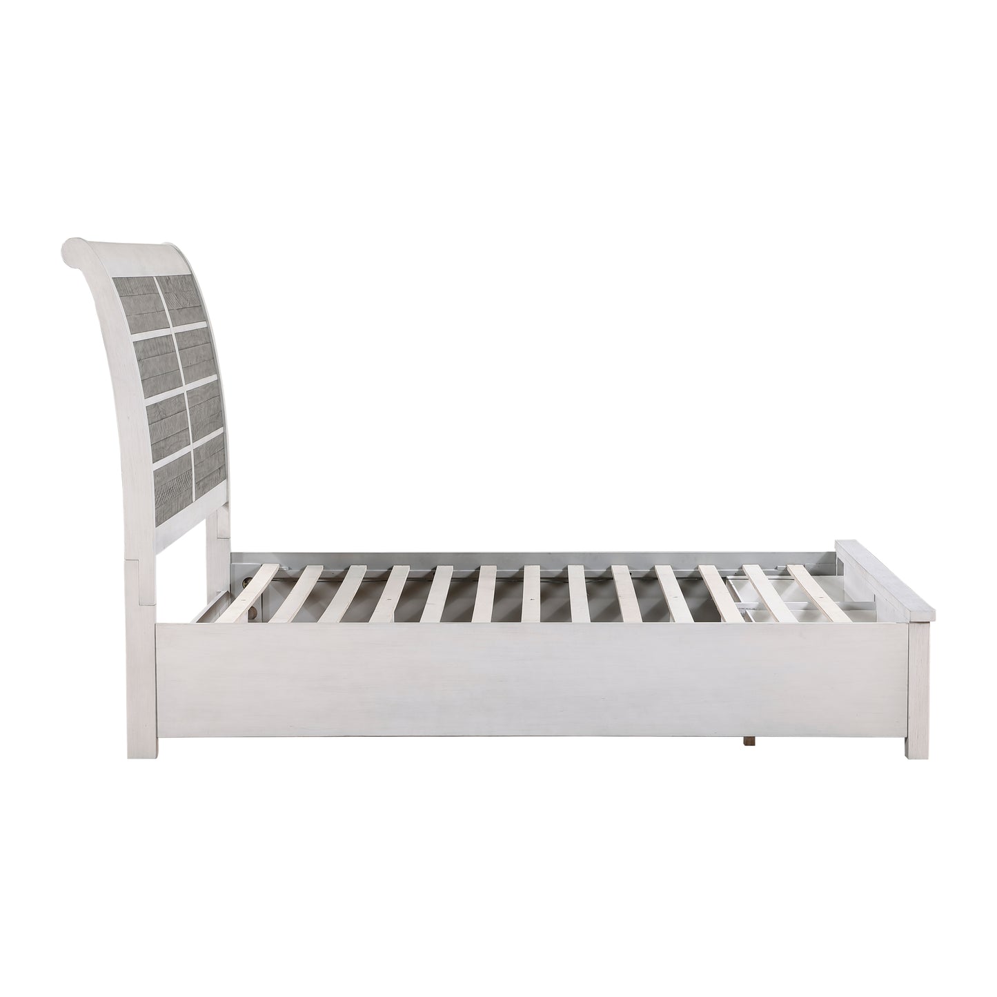 Homelegance Queen Bed Ambrose Antique White Gray 1303-1