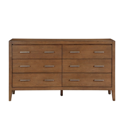 Homelegance Dresser Evans Light Brown Finish Elegant Storage Solution 1314-5
