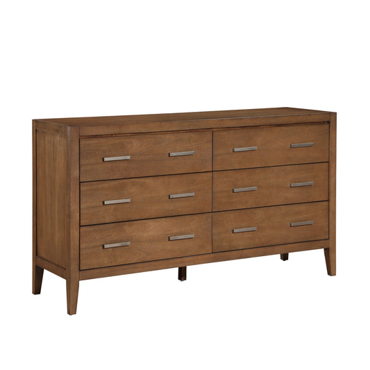 Homelegance Dresser Evans Light Brown Finish Elegant Storage Solution 1314-5