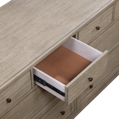Homelegance Dresser Gray Oak Marceline Elegant Storage Solution 1316-5