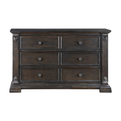 Homelegance Dresser Cornwall Espresso Finish Elegant Storage Solution 1325-5