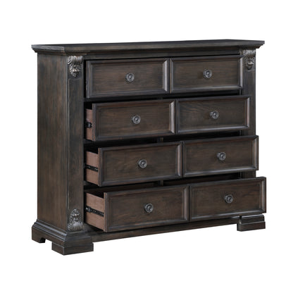 Homelegance Chest Espresso Cornwall Finish Elegant Storage Solution 1325-9