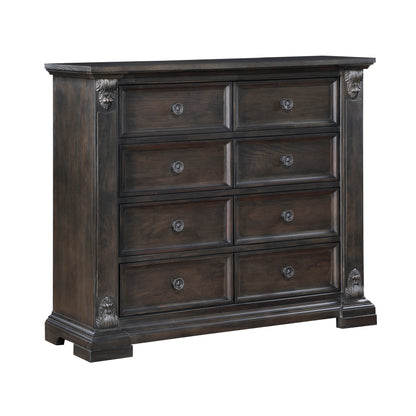 Homelegance Chest Espresso Cornwall Finish Elegant Storage Solution 1325-9