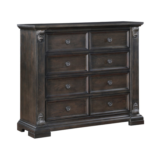 Homelegance Chest Espresso Cornwall Finish Elegant Storage Solution 1325-9