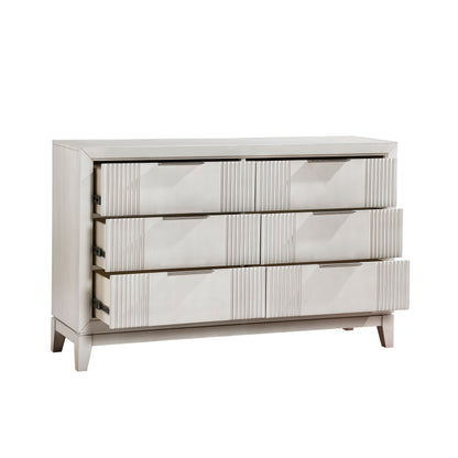 Homelegance Dresser Antique White Florence Dresser with Ample Storage 1326-5