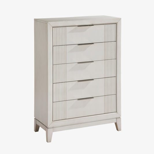 Homelegance Chest Antique White Florence Style with Ample Storage 1326-9