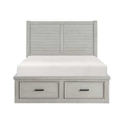Homelegance Queen Bed in Exquisite Finish with Storage 1337-1