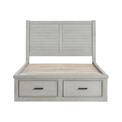 Homelegance Queen Bed in Exquisite Finish with Storage 1337-1