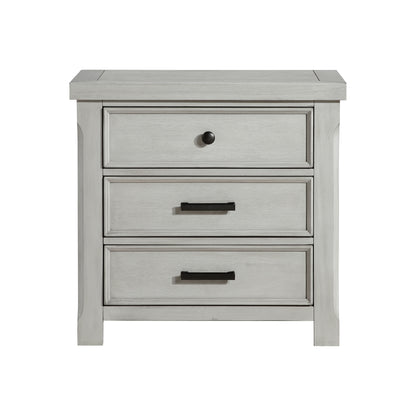 Homelegance Nightstand in Exquisite Finish with Elegant Hardware 1337-4