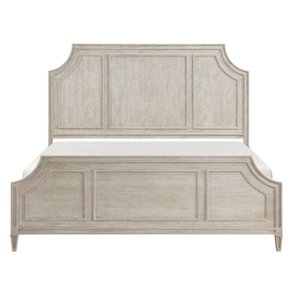 Homelegance Queen Bed Leander Light Brownish Gray Finish 1344-1