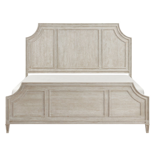 Homelegance Queen Bed Leander Light Brownish Gray Finish 1344-1