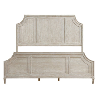 Homelegance Queen Bed Leander Light Brownish Gray Finish 1344-1