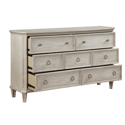 Homelegance Dresser Leander Light Brownish Gray Elegant Storage Solution 1344-5