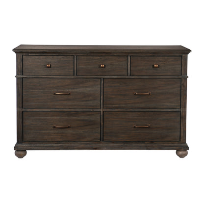 Homelegance Dresser Motsinger Rustic Brown Finish Elegant Storage Solution 1400-5