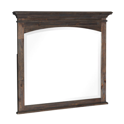 Homelegance Dresser Mirror Motsinger Rustic Brown Finish 1400-6