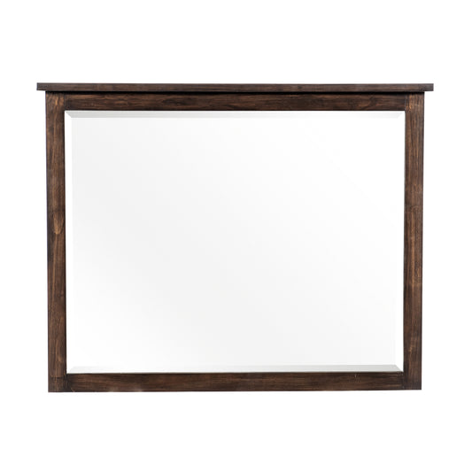 Homelegance Dresser Mirror Boone Rustic Brown Finish 1406-6