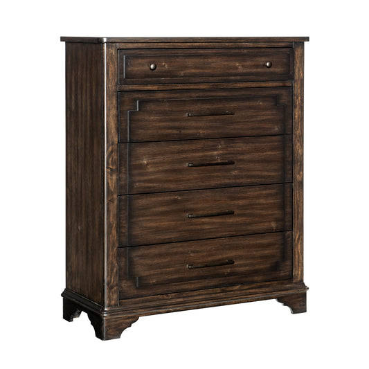 Homelegance Chest Rustic Brown Boone Finish 1406-9