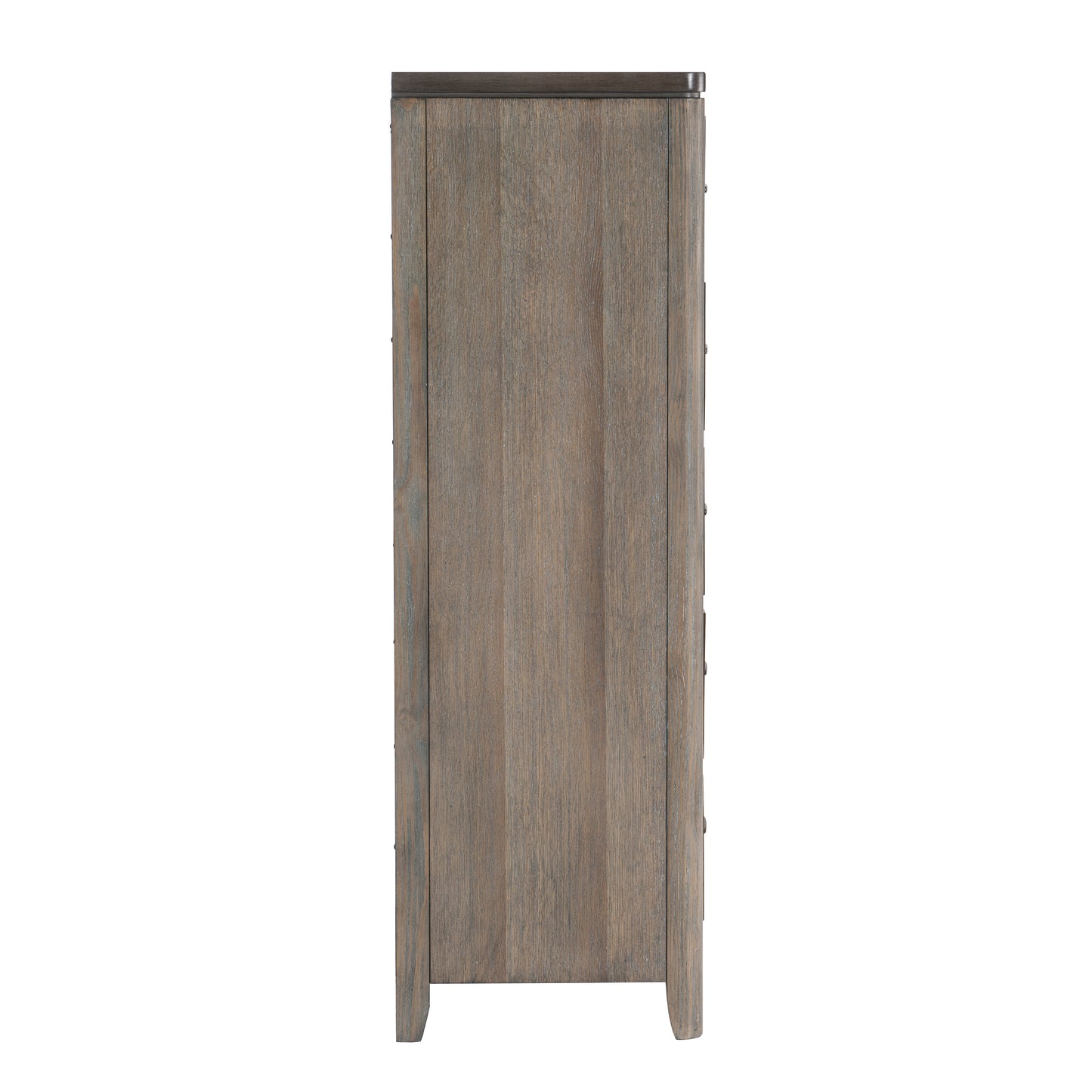 Homelegance Chest Newell Gray Oak Finish with Metal Accents 1412-9