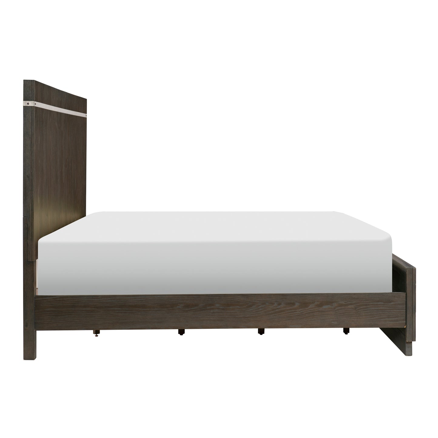 Homelegance Queen Bed Bellamy Dark Brown Finish Elegant Design 1413-1