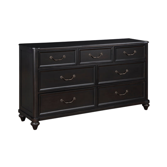 Homelegance Dresser Herman Charcoal Brown Finish 1420-5