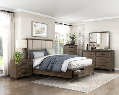 Homelegance Chest Cambridge Dark Walnut Finish Elegant Storage Solution 1422N-9