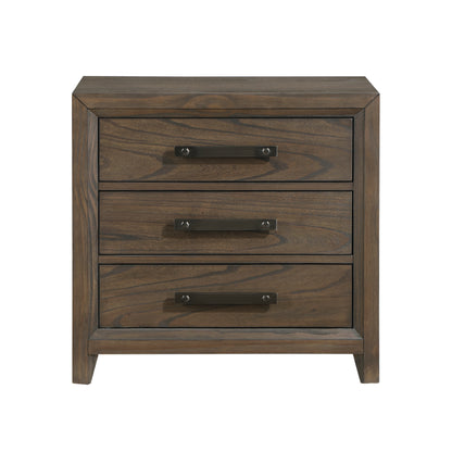 Homelegance Nightstand Cambridge Dark Walnut Finish 1422N-4