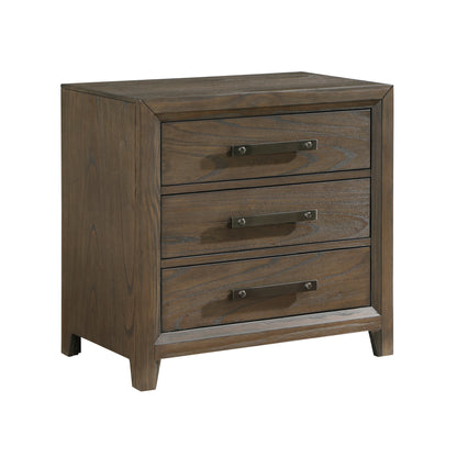 Homelegance Nightstand Cambridge Dark Walnut Finish 1422N-4