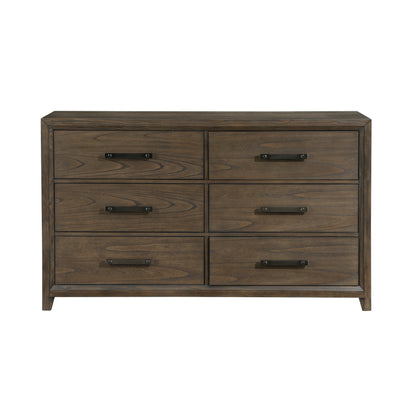 Homelegance Dresser in Cambridge Dark Walnut Finish 1422N-5