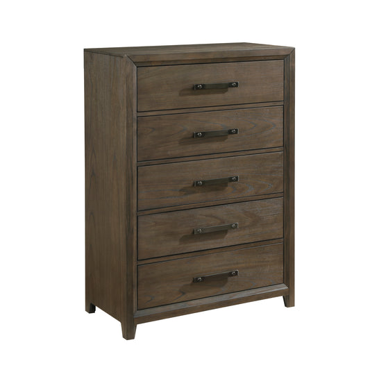 Homelegance Chest Cambridge Dark Walnut Finish Elegant Storage Solution 1422N-9