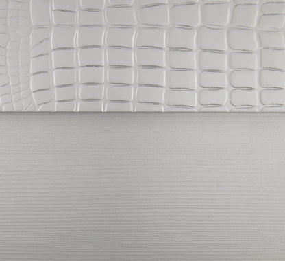 Homelegance Queen Bed Aveline Silver Finish with LED Headboard 1428SV-1