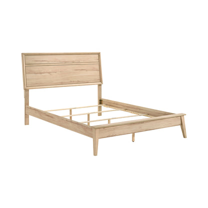 Homelegance Queen Bed Marrin Natural Oak Finish Timeless Design 1444-1