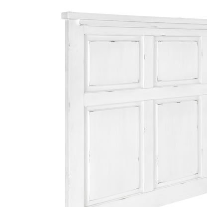 Homelegance Queen Bed Laurelville Antique White Finish 1447-1