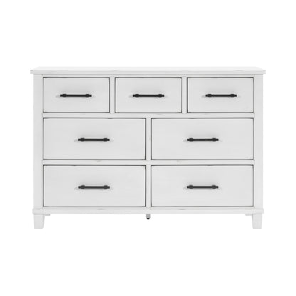 Homelegance Laurelville Dresser Antique White Finish 1447-5
