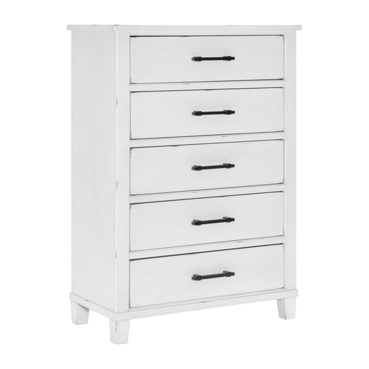 Homelegance Chest Laurelville Antique White Finish 1447-9