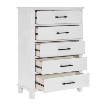 Homelegance Chest Laurelville Antique White Finish 1447-9