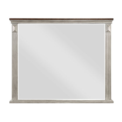 Homelegance Marquette Dresser Mirror Gray Brown Finish 1449-6