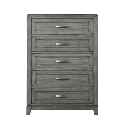 Homelegance Chest Gray Garretson Elegant Bedroom Storage with Modern Touch 1450-9