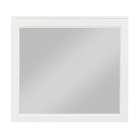 Homelegance Dresser Mirror Garretson White Finish Elegant Design 1450WH-6