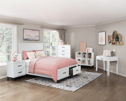 Homelegance Chest Garretson White Gray Finish Elegant Bedroom Storage 1450WH-9